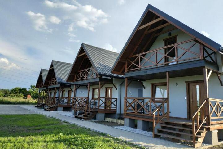 Exterior of Happy Holiday domki Zator