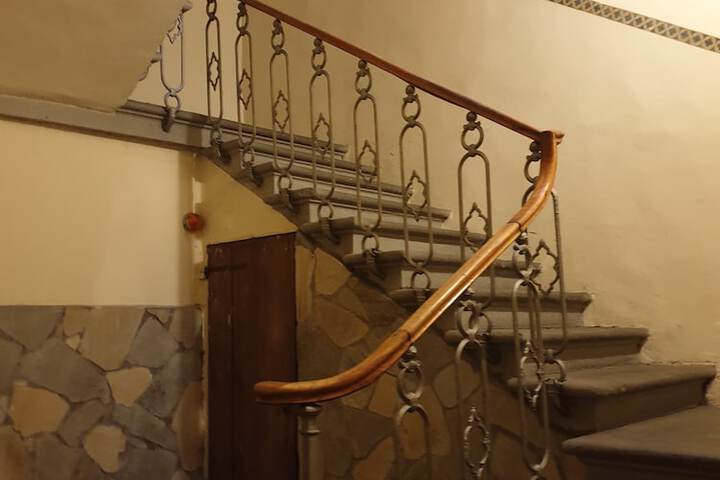 Interior entrance