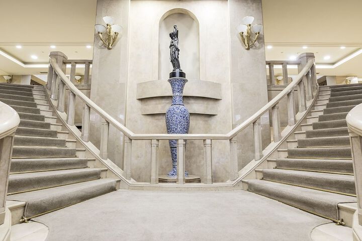 Interior entrance