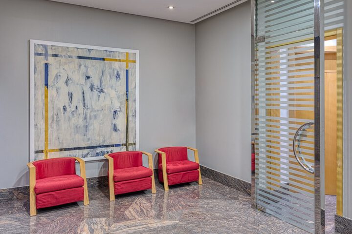 Lobby sitting area