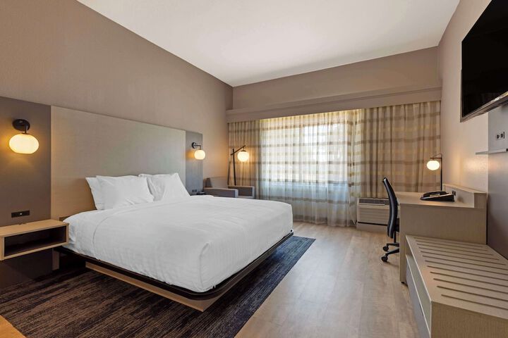 1 King Accessible Bathtub Microwave and Refrigerator WiFi Full Breakfast (2 of 14)
