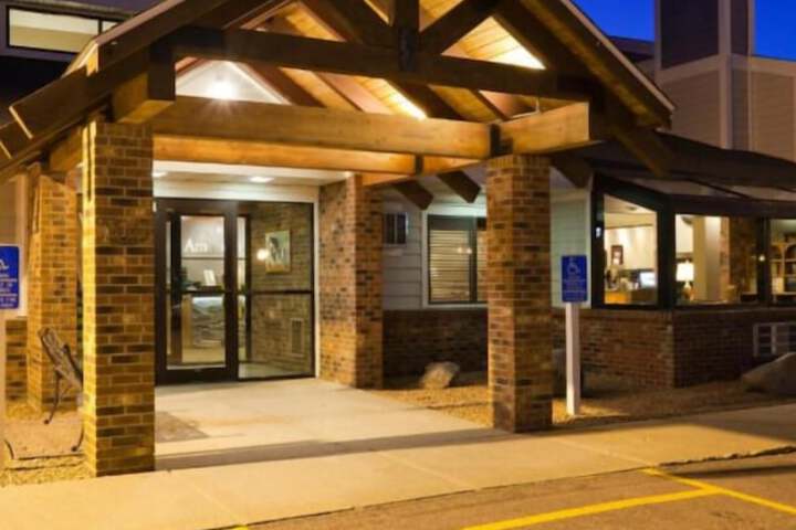 Front of property - evening/night