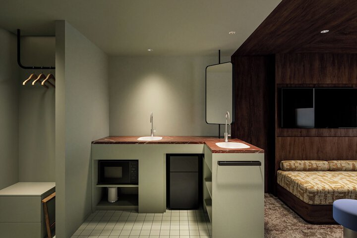 Private kitchenette