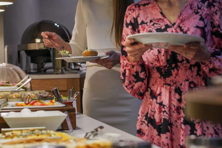 Breakfast buffet