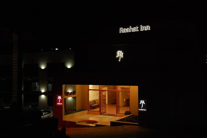 Front of property - evening/night