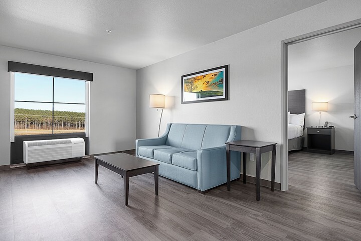 Suite 1 King Bed with Sofa Bed Extended Stay (1 of 7)