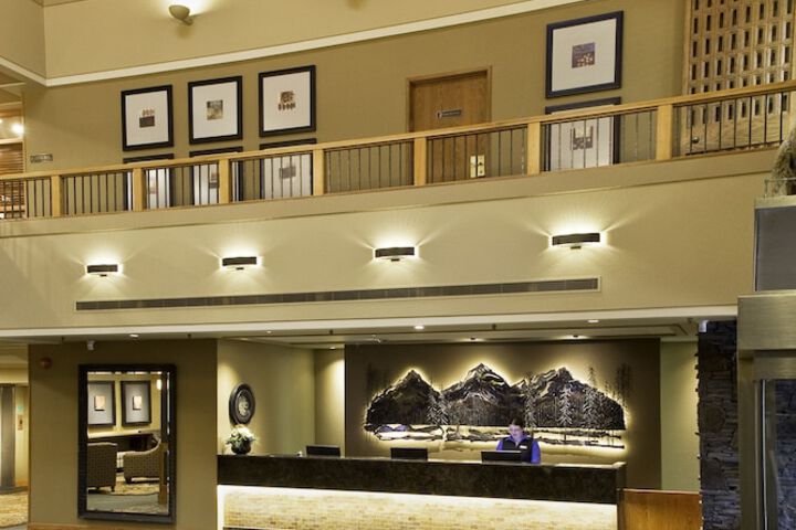 Interior entrance