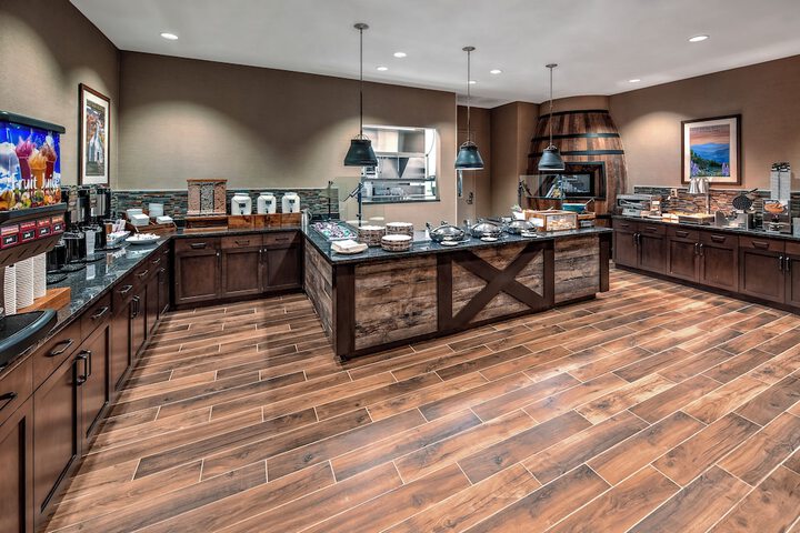 Breakfast buffet