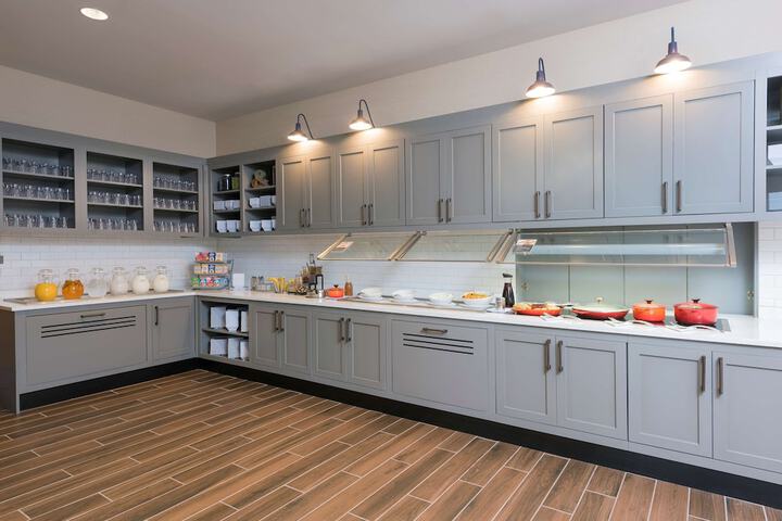 Breakfast area