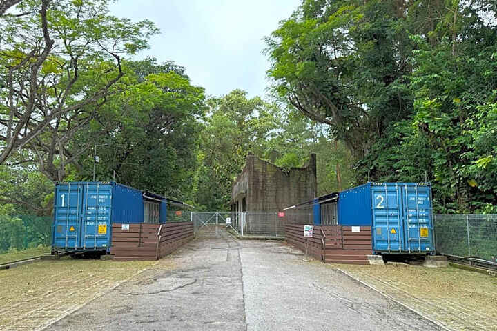 Image of Shipping Container Hotel at Haw Par Villa GoogleMap Address 27 Zehnder Road Taxi and cars can only enter via Zehnder Road