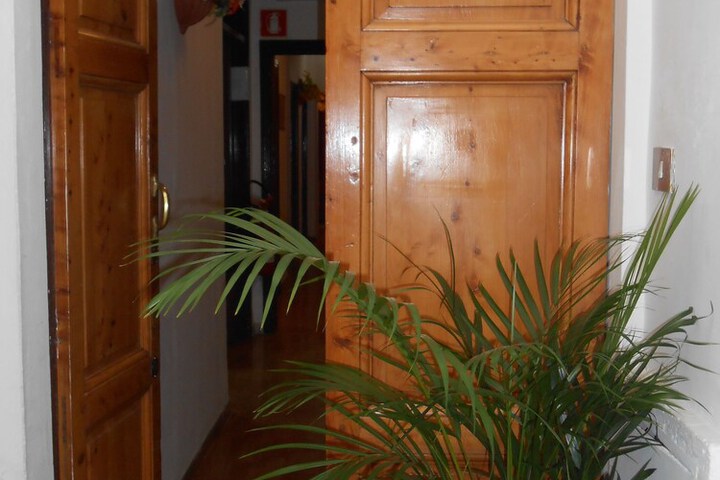 Interior entrance