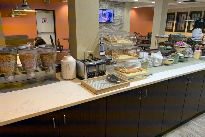 Breakfast buffet