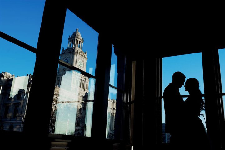 Indoor wedding