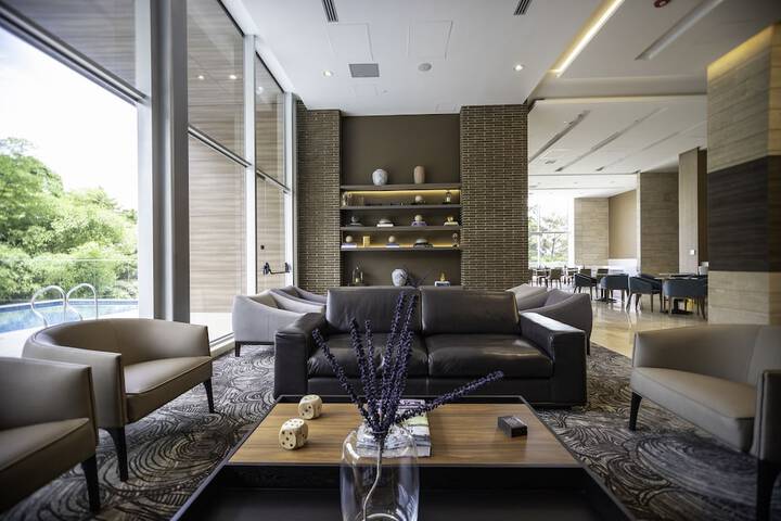 Lobby sitting area