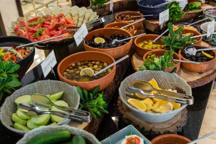 Breakfast buffet