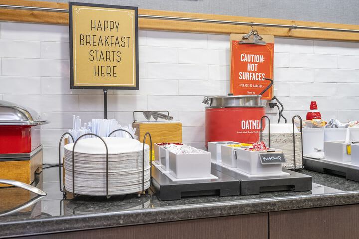 Breakfast buffet