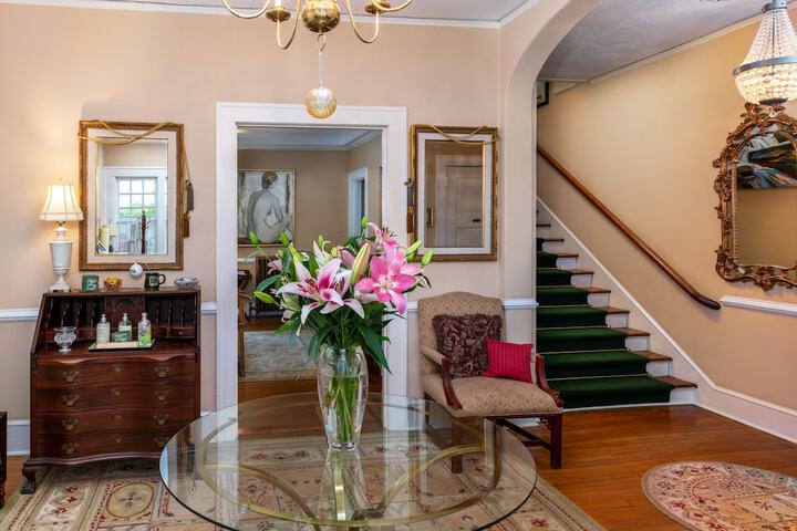 Interior entrance
