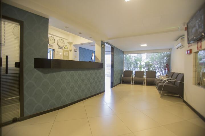 Interior entrance