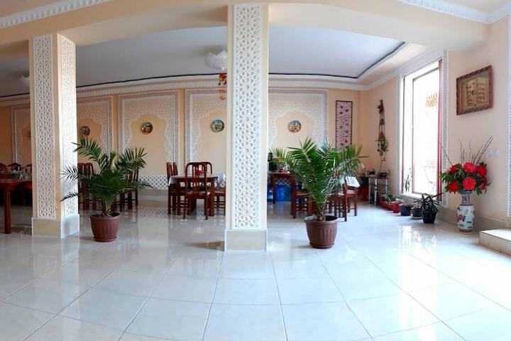 Lobby sitting area