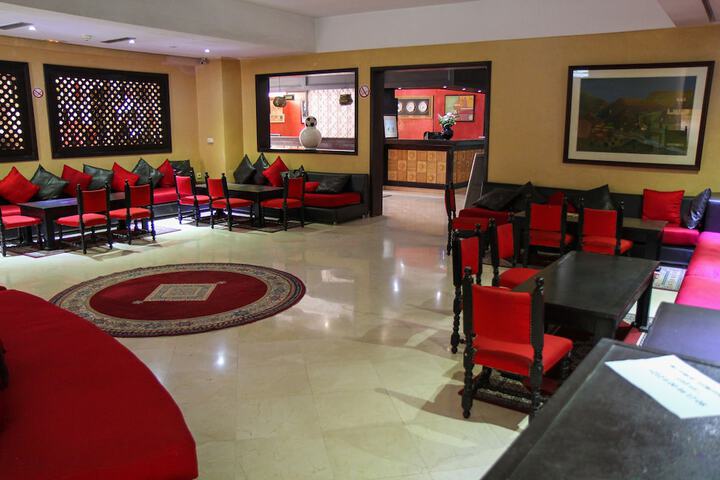 Interior entrance