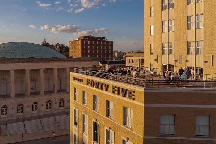 Rooftop terrace