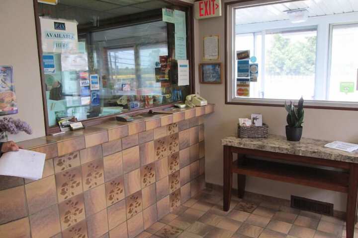 Interior entrance