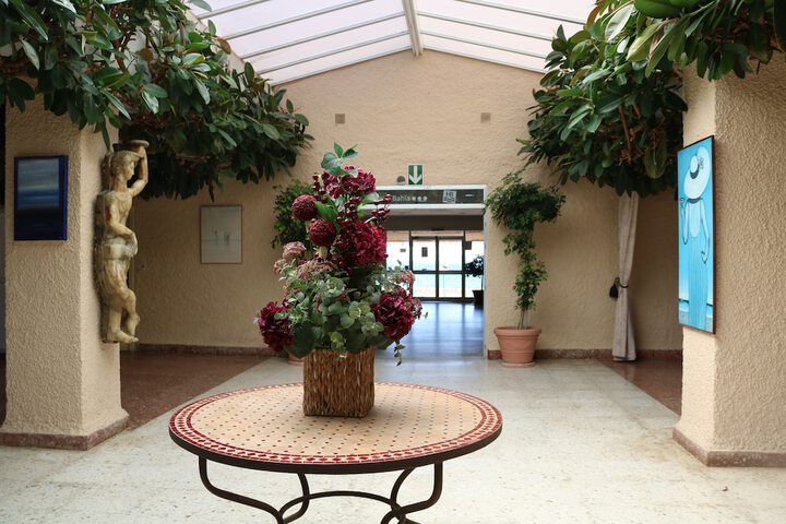 Interior entrance