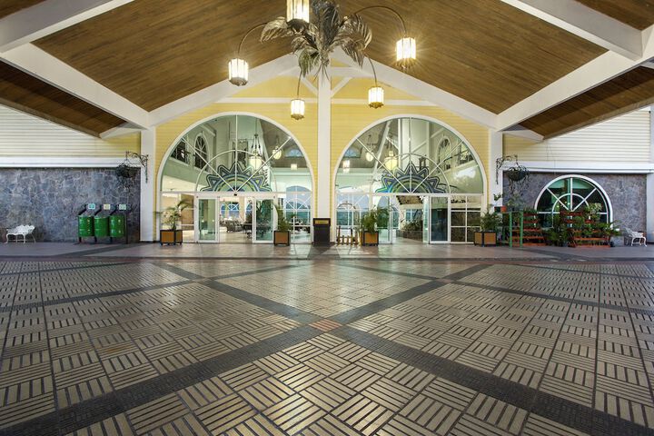 Interior entrance