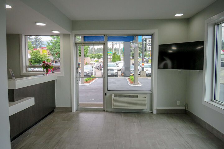 Interior entrance