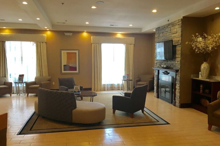 Lobby sitting area