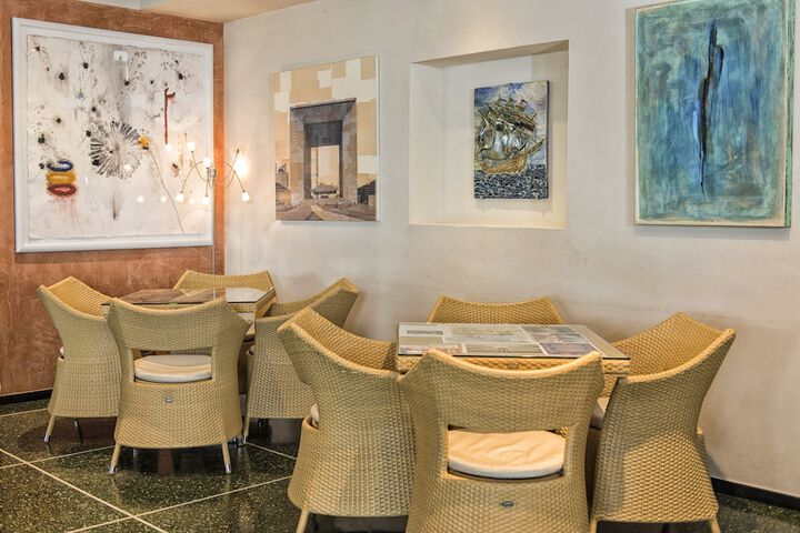 Lobby sitting area