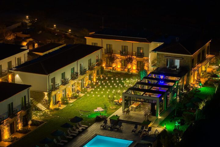 Exterior of Kotinos Beach Hotel