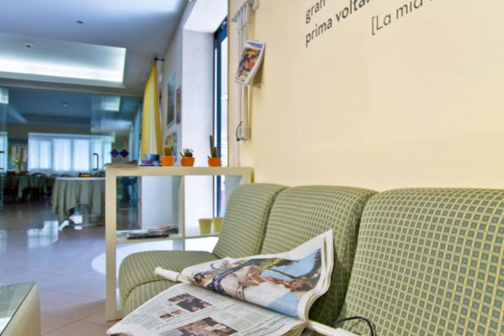 Lobby sitting area
