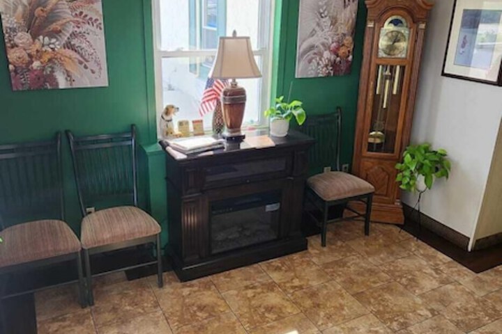 Lobby sitting area