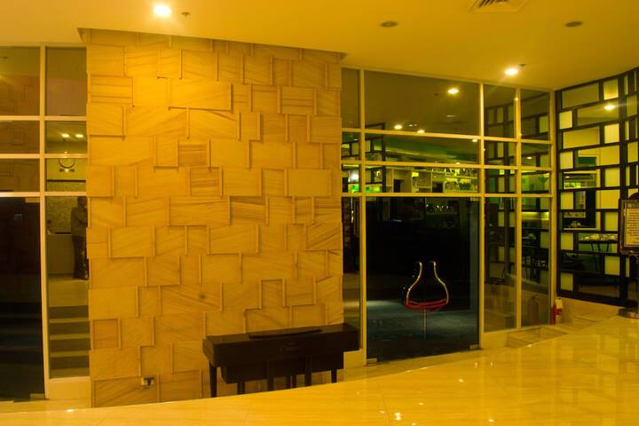 Interior entrance