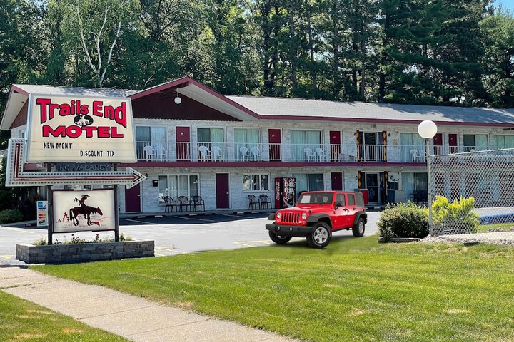 Exterior of Trails End Motel