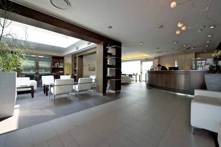 Interior entrance