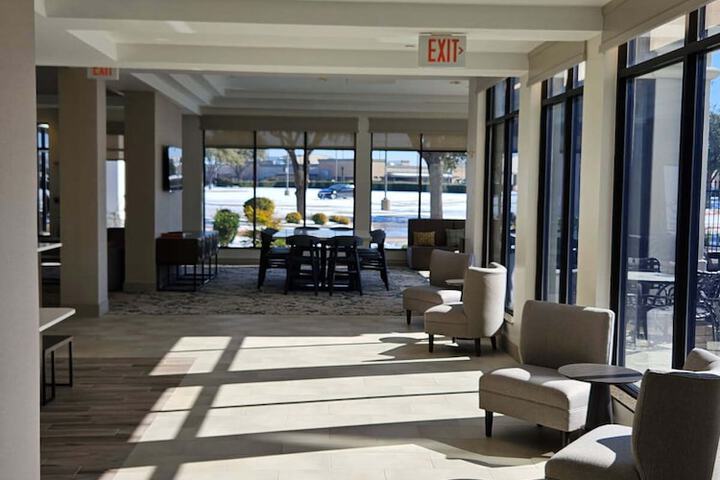Lobby sitting area