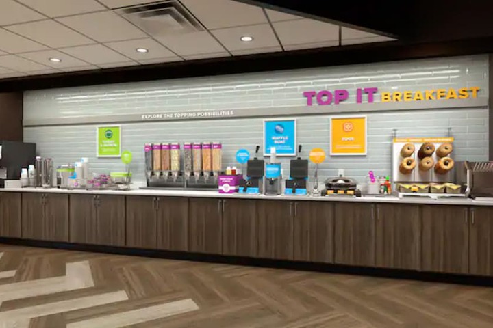 Breakfast area