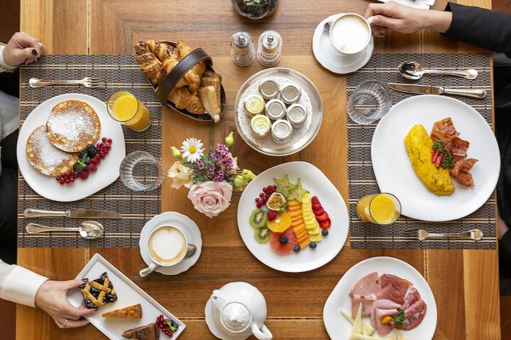 Breakfast area