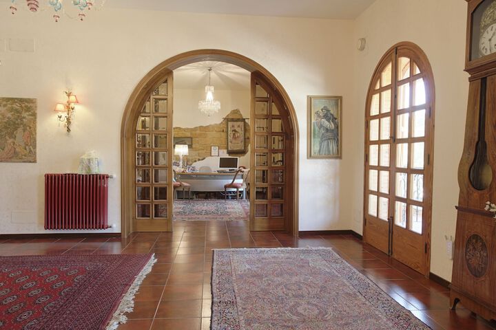 Interior entrance