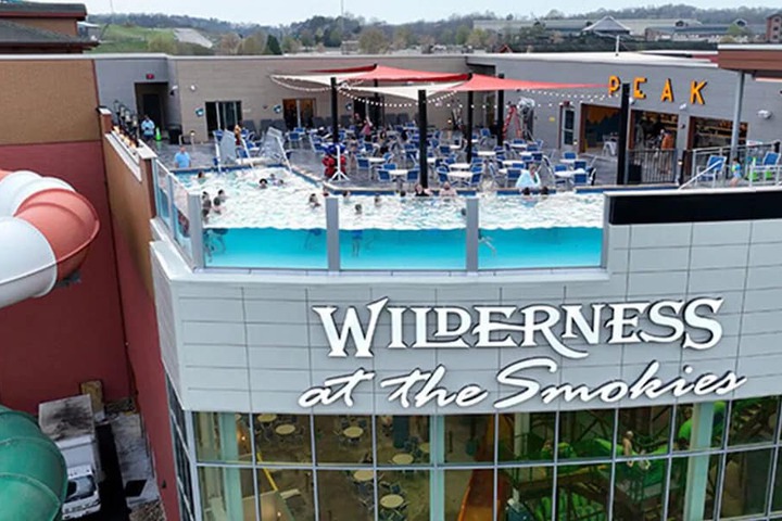 Pool image of Wilderness at the Smokies – River Lodge Suites