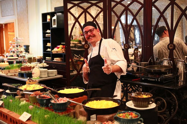 Breakfast buffet