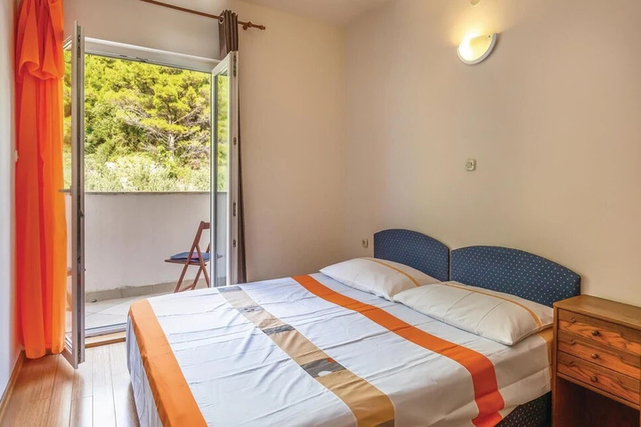 Exterior of Nice Home in Zivogosce With Wifi and 2 Bedrooms