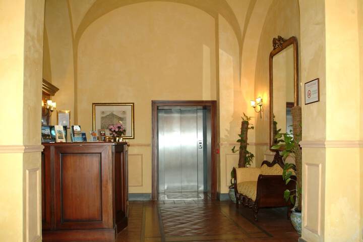 Interior entrance