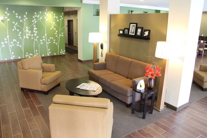 Lobby sitting area