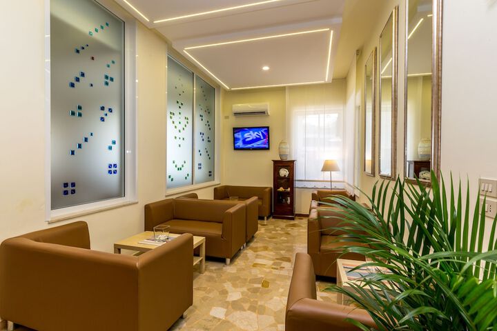Lobby sitting area