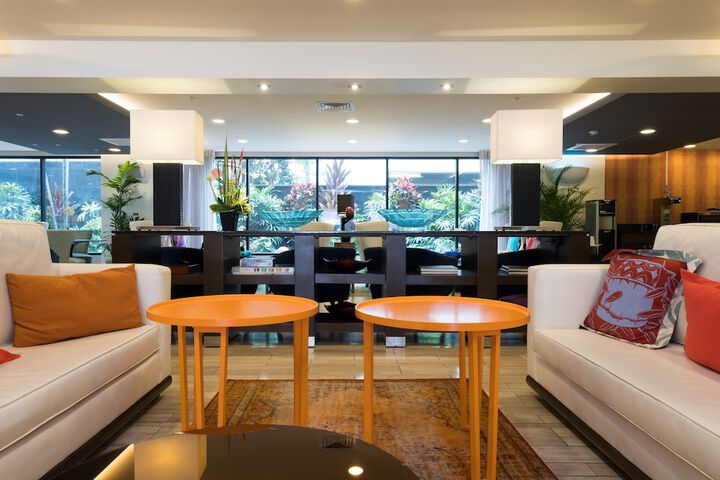 Lobby sitting area