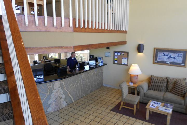 Interior entrance