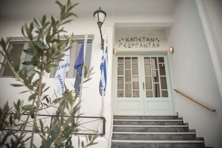 Interior entrance